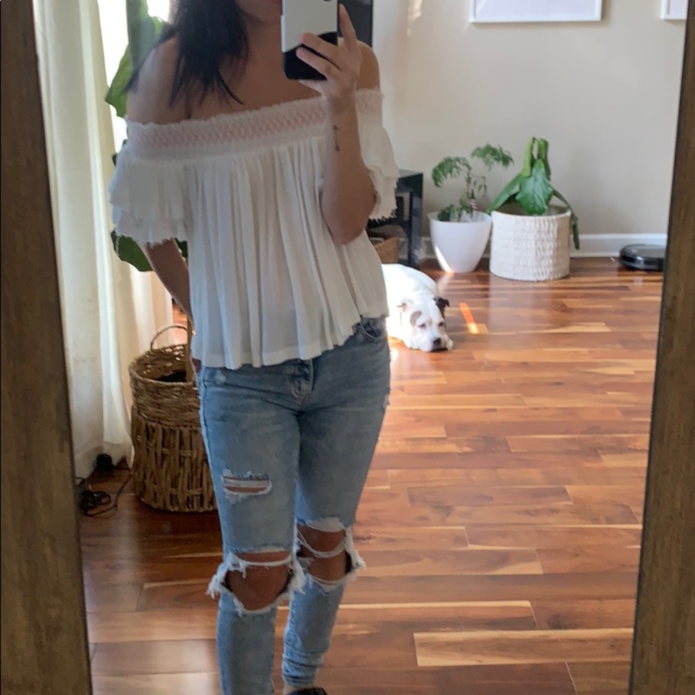 Off the shoulder top